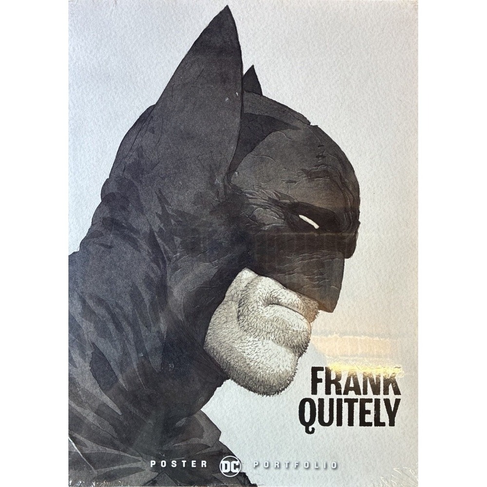 DC POSTER PORTFOLIO FRANK QUITELY 2022 1st print NEW SEALED (B1A)